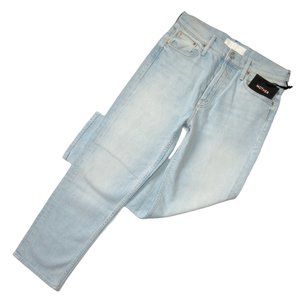 NWT Mother Superior Tomcat in Hella Hot Straight Crop Jeans 28